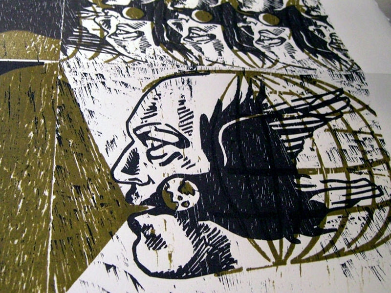 Woodcut Prints About The Pursuit Of Purpose