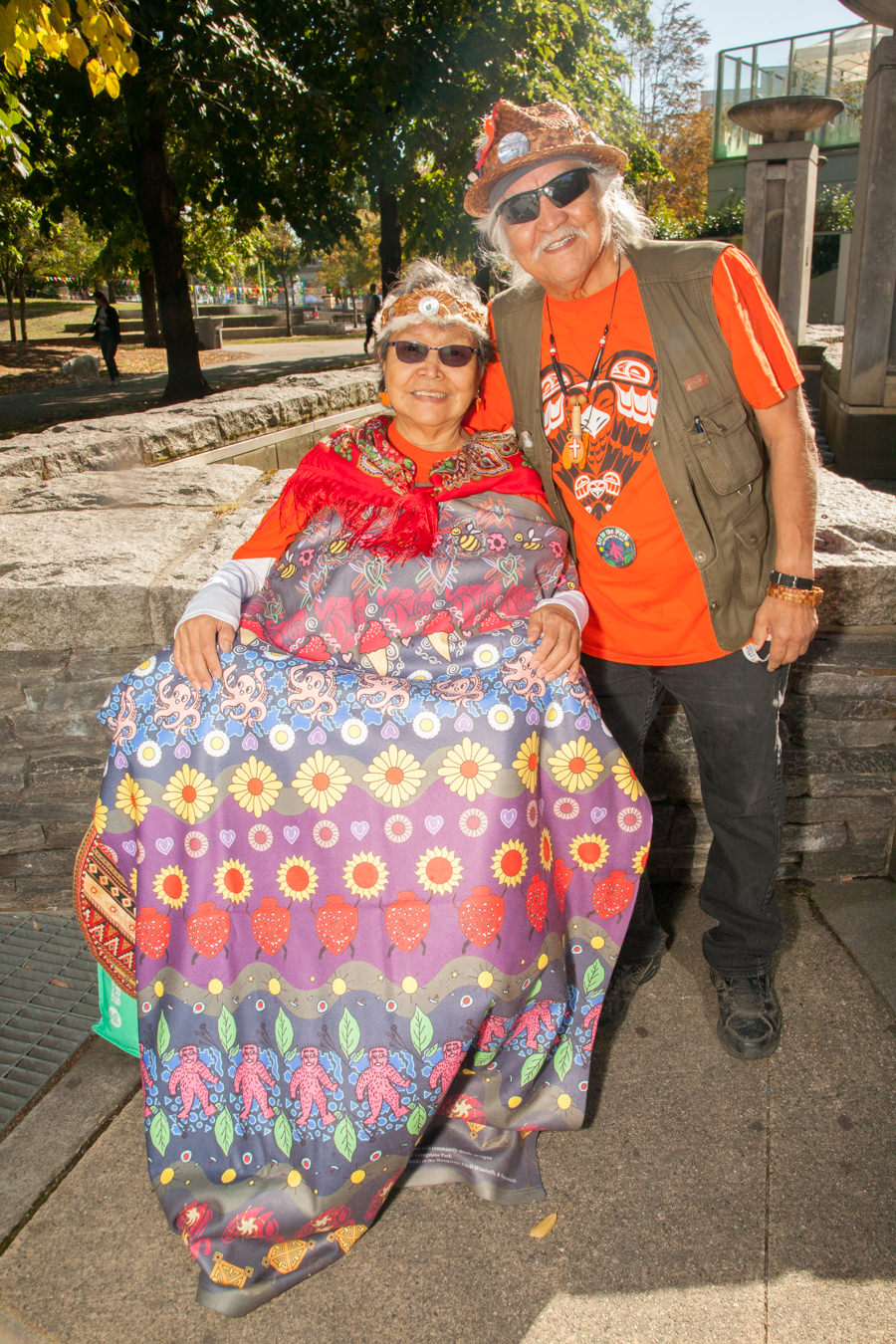 Art in the Park residency community blanket