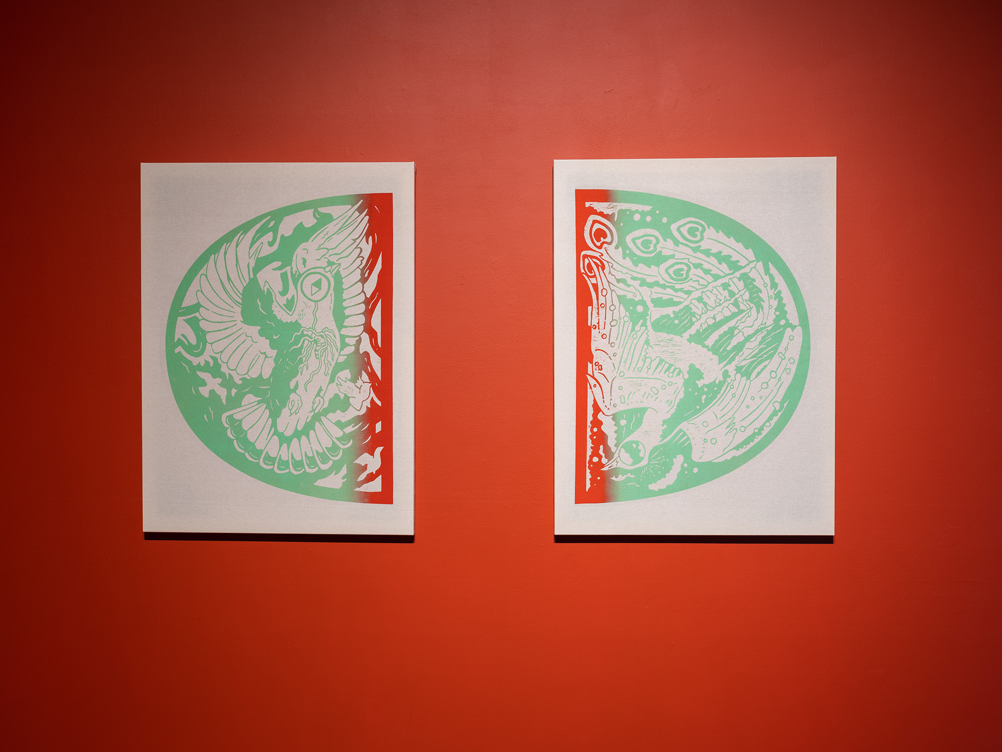 woodcut printmaking relief print installation interdisciplinary asian american women artists