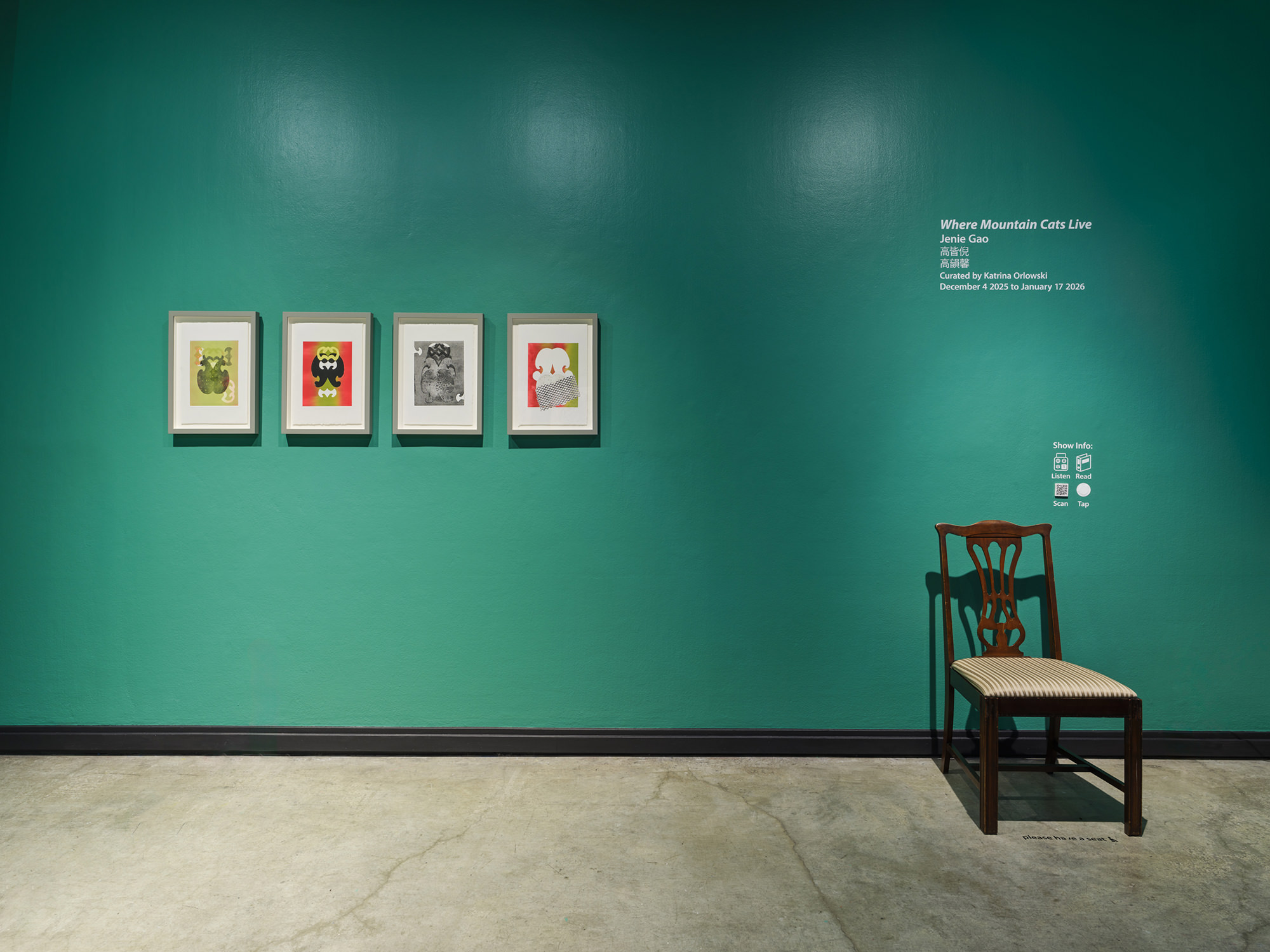 woodcut installation contemporary art gallery