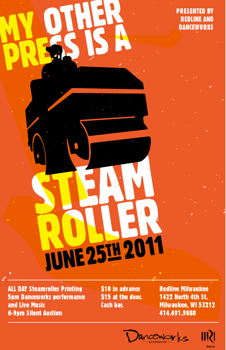 Steamroller Invitation