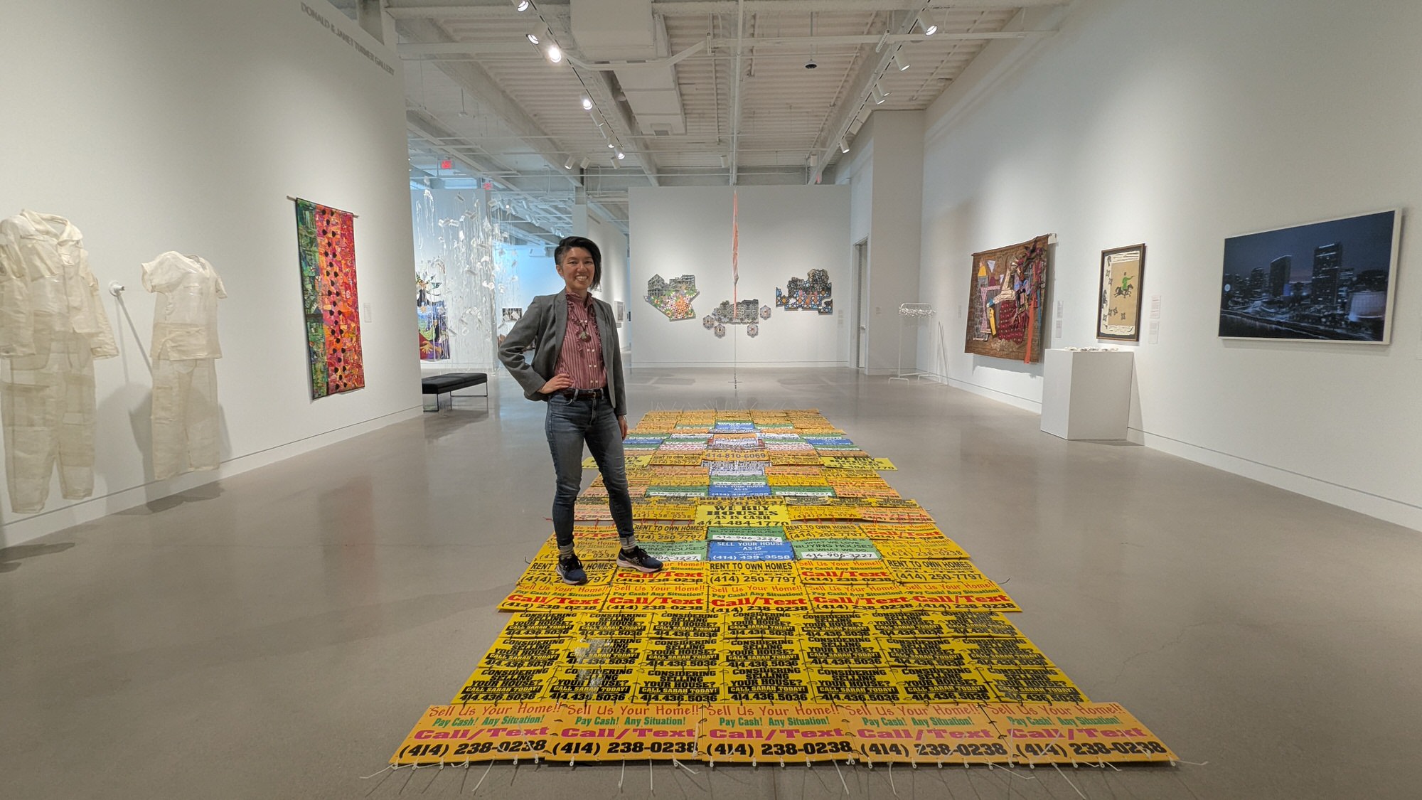 contemporary art museum exhibition curator