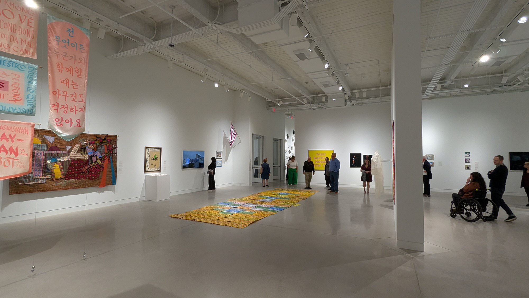 contemporary art museum exhibition curator