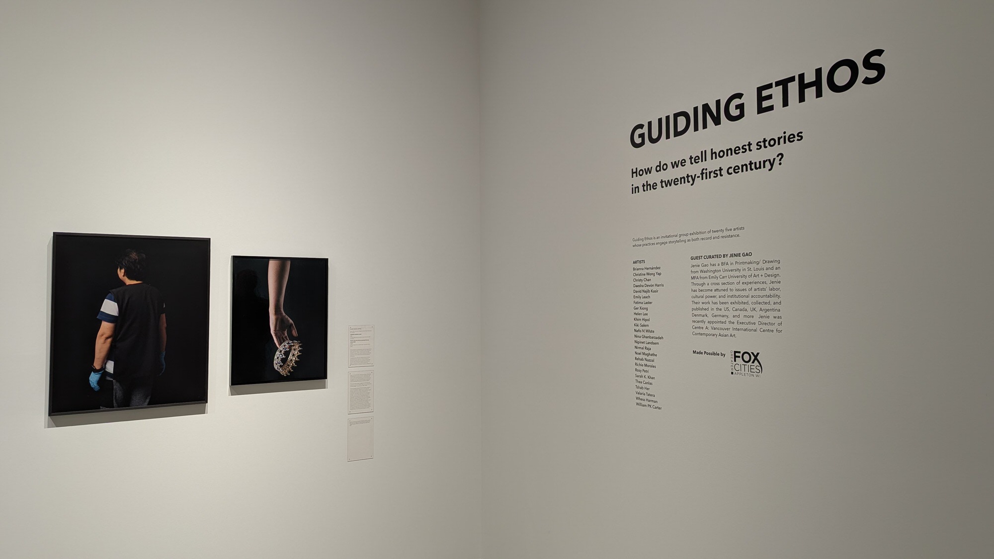 contemporary art museum exhibition curator